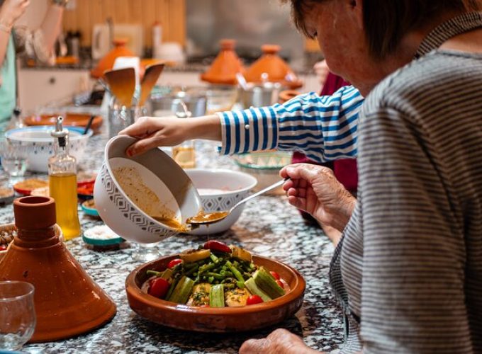 Moroccan Cooking Class with Market Visit and Meal