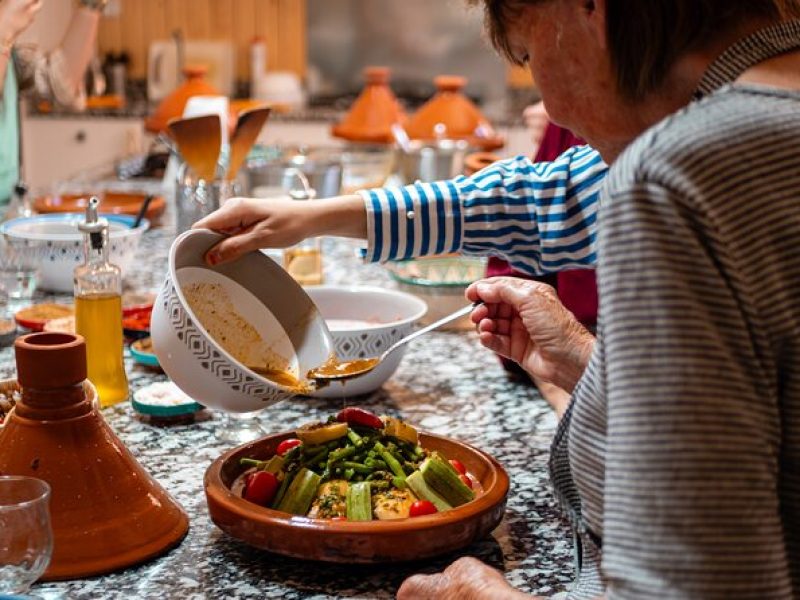 Moroccan Cooking Class with Market Visit and Meal