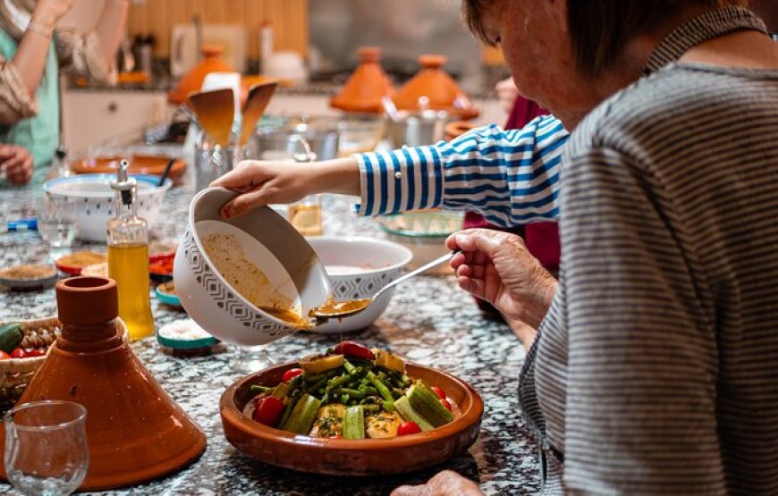 Moroccan Cooking Class with Market Visit and Meal