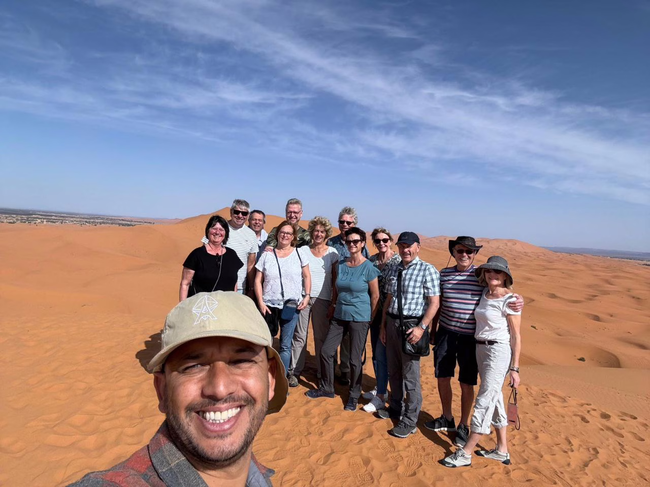 memorable night in a Sahara desert camp