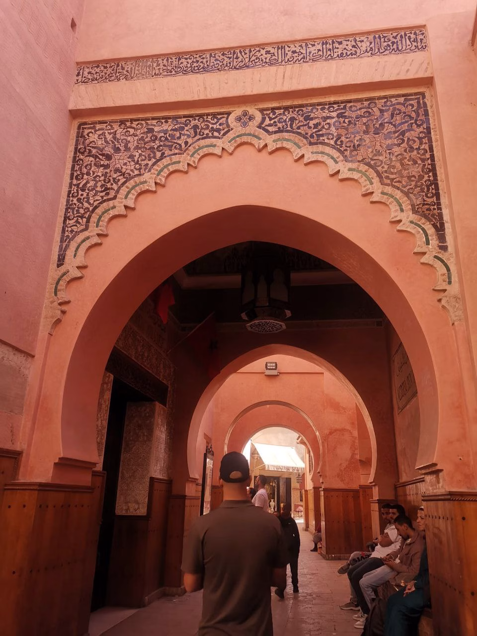 Lunch break near Jemaa el-Fna